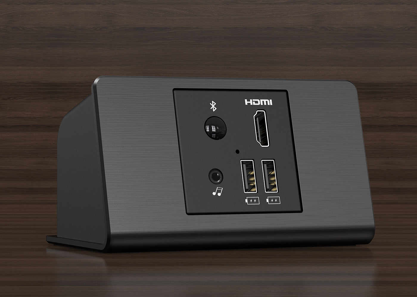 Media Hub Bluetooth® cargador USB e interfaz HDMI